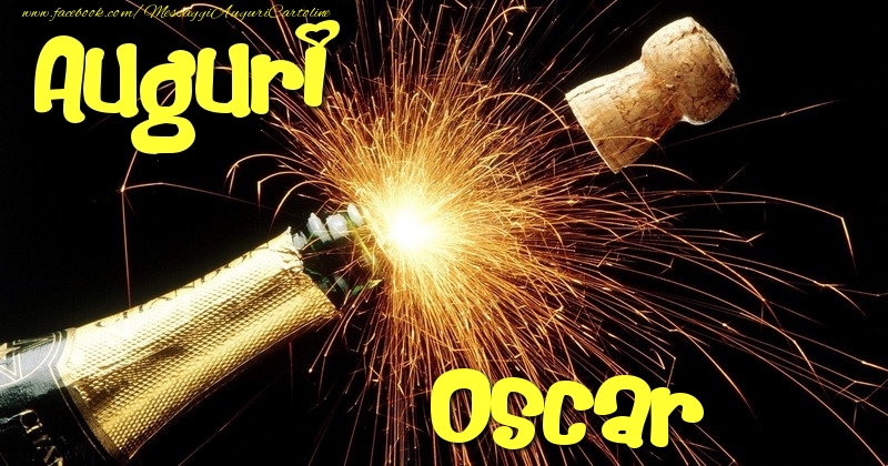 Cartoline di auguri - Auguri Oscar