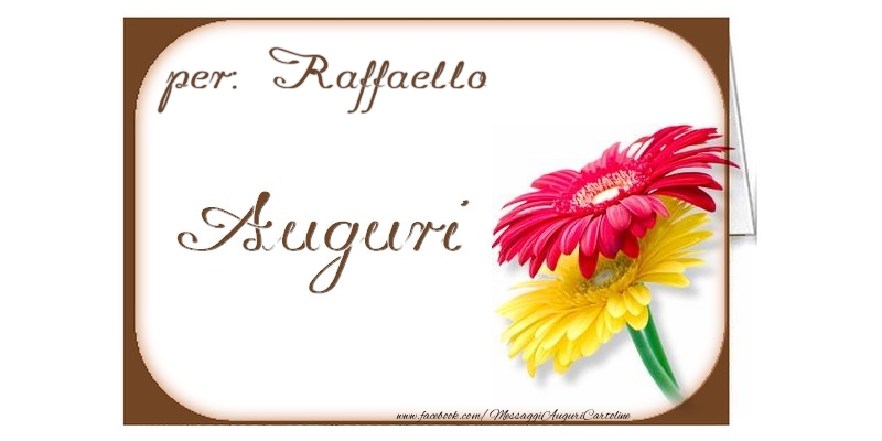 Cartoline di auguri - Auguri, Raffaello