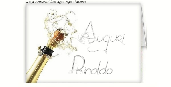 Cartoline di auguri - Champagne | Auguri, Rinaldo