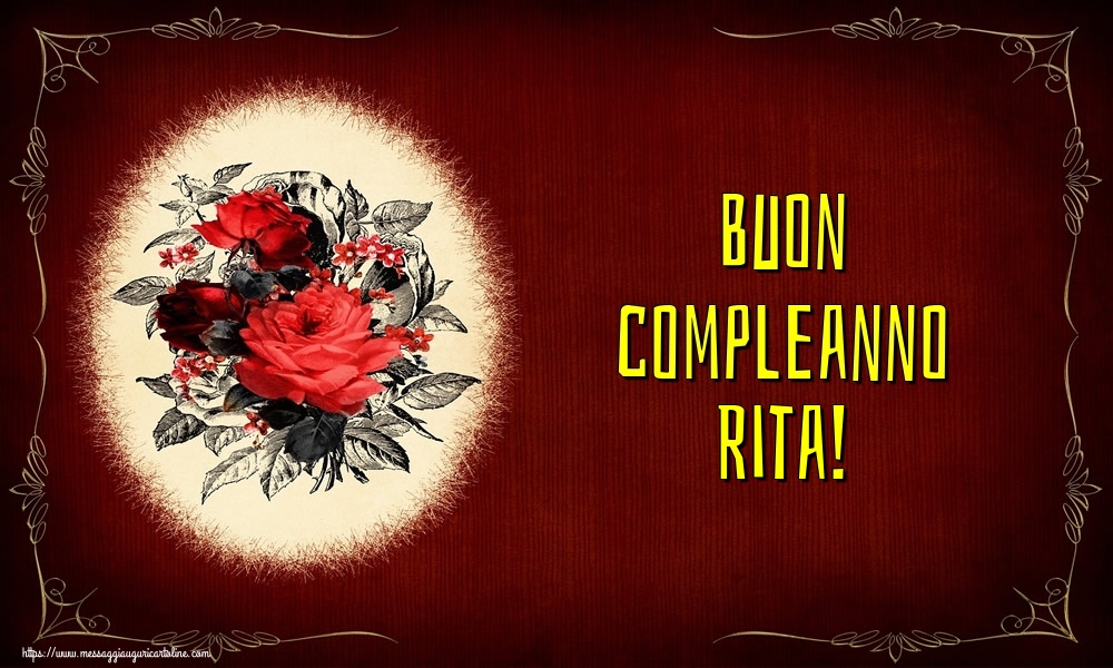 Cartoline di auguri - Buon compleanno Rita!