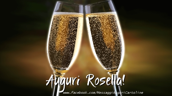 Cartoline di auguri - Champagne | Auguri Rosella!