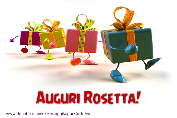 Cartoline di auguri - Regalo | Auguri Rosetta!