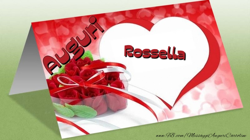 Cartoline di auguri - Regalo & Rose | Auguri Rossella