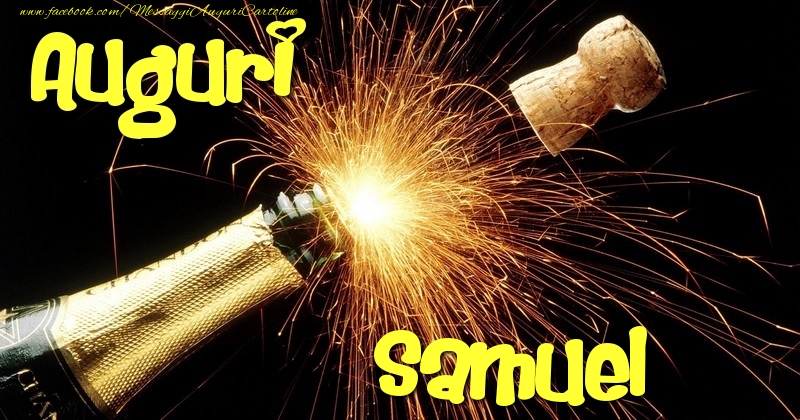 Cartoline di auguri - Champagne | Auguri Samuel