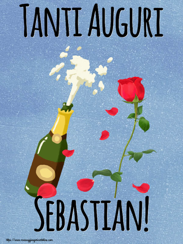 Cartoline di auguri - Tanti Auguri Sebastian!