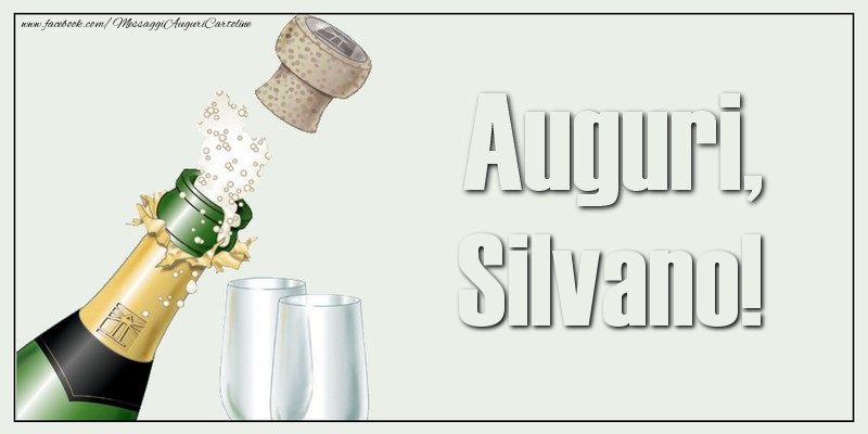 Cartoline di auguri - Champagne | Auguri, Silvano!