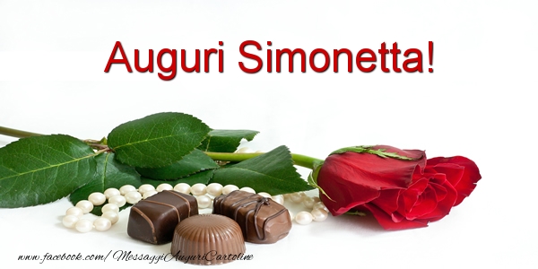 Cartoline di auguri - Auguri Simonetta!