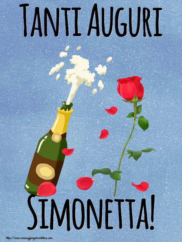 Cartoline di auguri - Tanti Auguri Simonetta!
