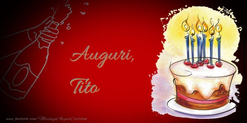 Cartoline di auguri - Auguri, Tito