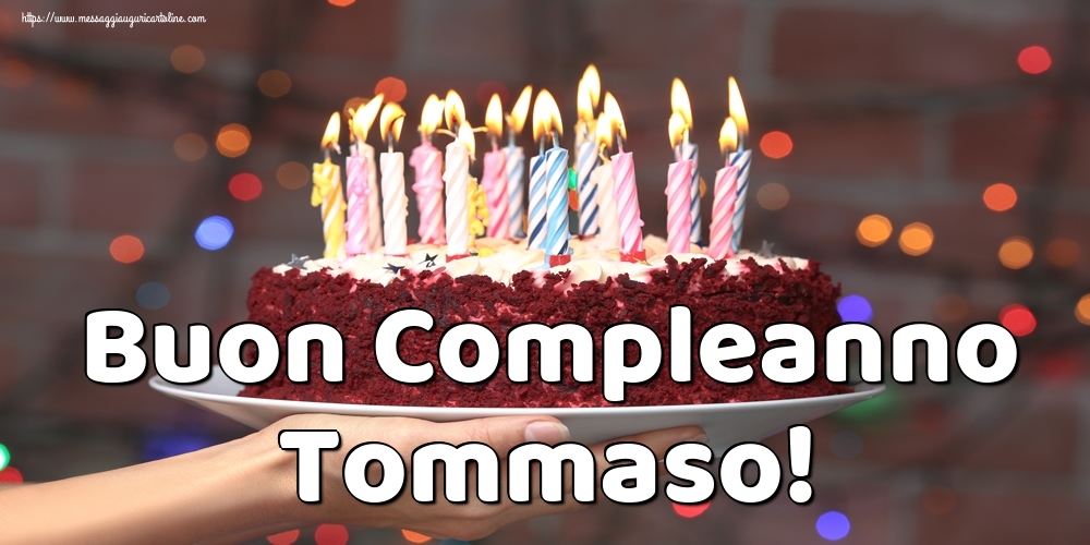 Cartoline di auguri - Buon Compleanno Tommaso!