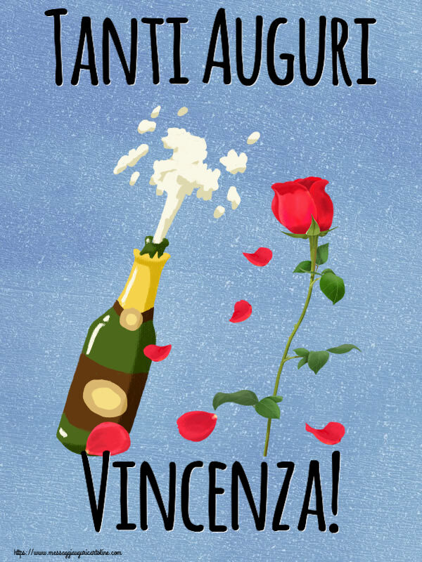 Cartoline di auguri - Tanti Auguri Vincenza!