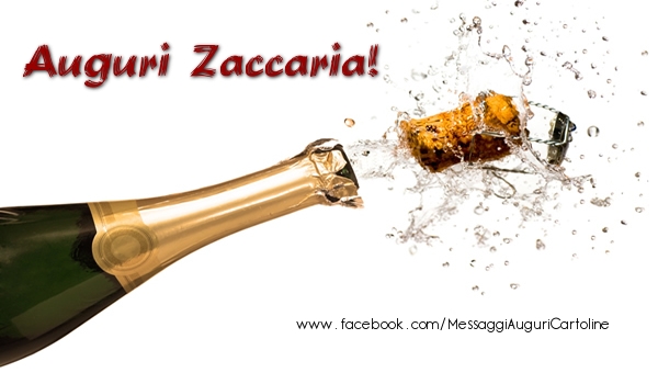  Cartoline di auguri - Champagne | Auguri Zaccaria!