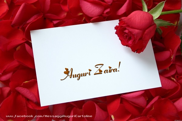 Cartoline di auguri - Rose | Auguri Zaira!