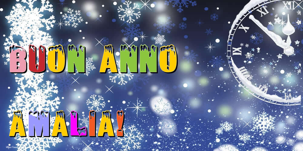  Cartoline di Buon Anno - Neve | Buon Anno Amalia!