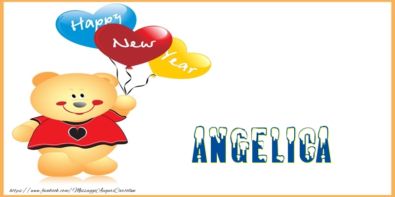 Cartoline di Buon Anno - Happy New Year Angelica!