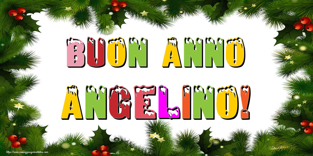 Cartoline di Buon Anno - Albero Di Natale & Palle Di Natale | Buon Anno Angelino!