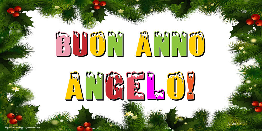  Cartoline di Buon Anno - Albero Di Natale & Palle Di Natale | Buon Anno Angelo!