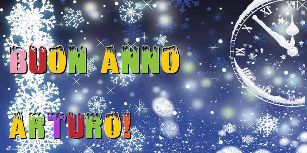  Cartoline di Buon Anno - Neve | Buon Anno Arturo!