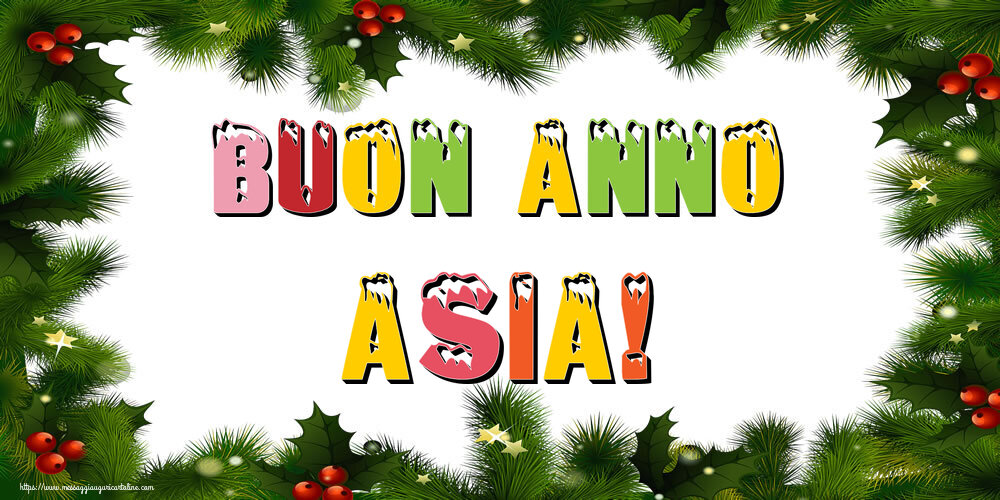 Cartoline di Buon Anno - Albero Di Natale & Palle Di Natale | Buon Anno Asia!