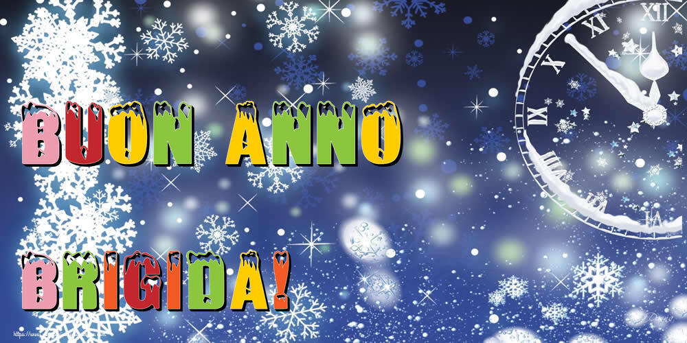  Cartoline di Buon Anno - Neve | Buon Anno Brigida!