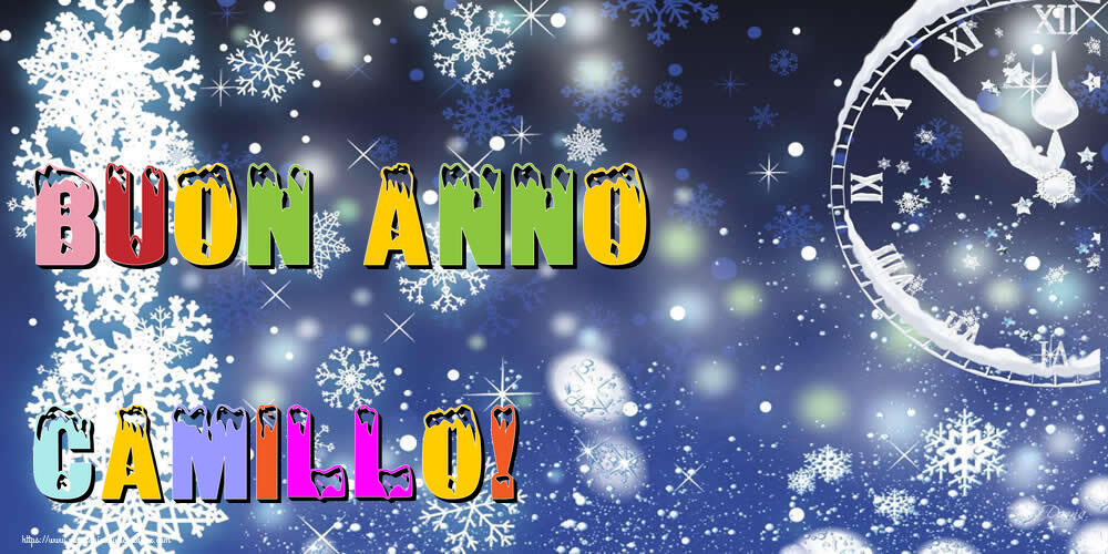  Cartoline di Buon Anno - Neve | Buon Anno Camillo!