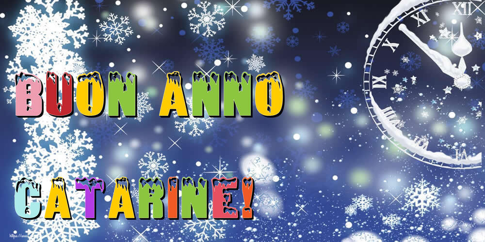 Cartoline di Buon Anno - Neve | Buon Anno Catarine!
