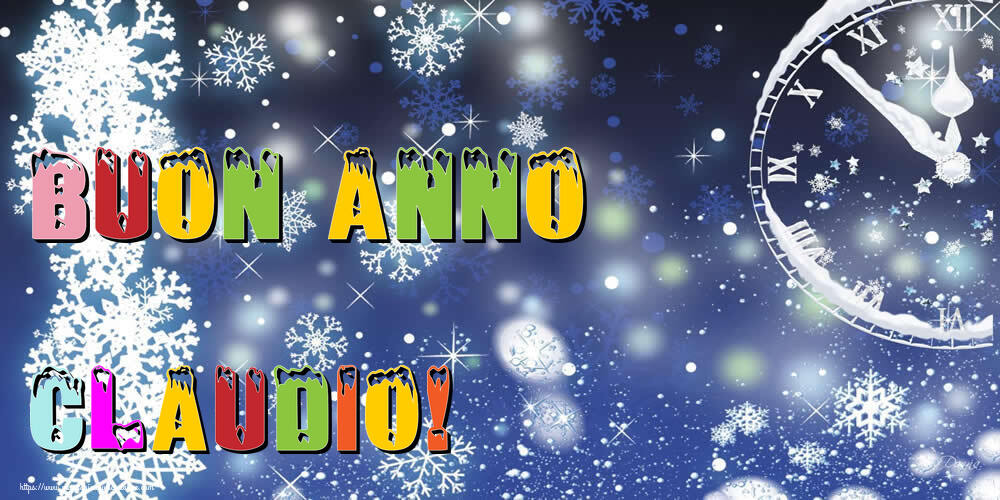  Cartoline di Buon Anno - Neve | Buon Anno Claudio!