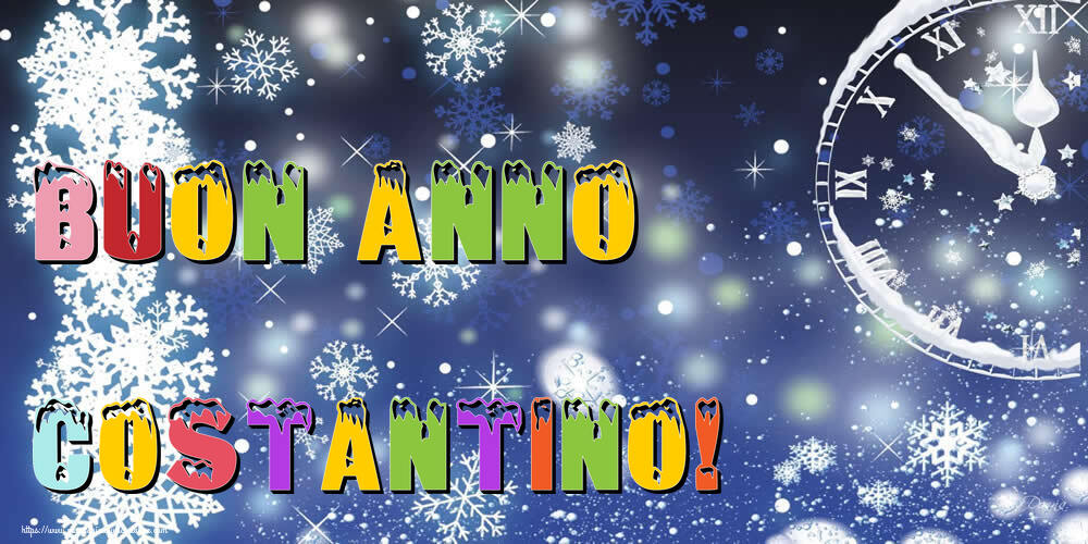  Cartoline di Buon Anno - Neve | Buon Anno Costantino!