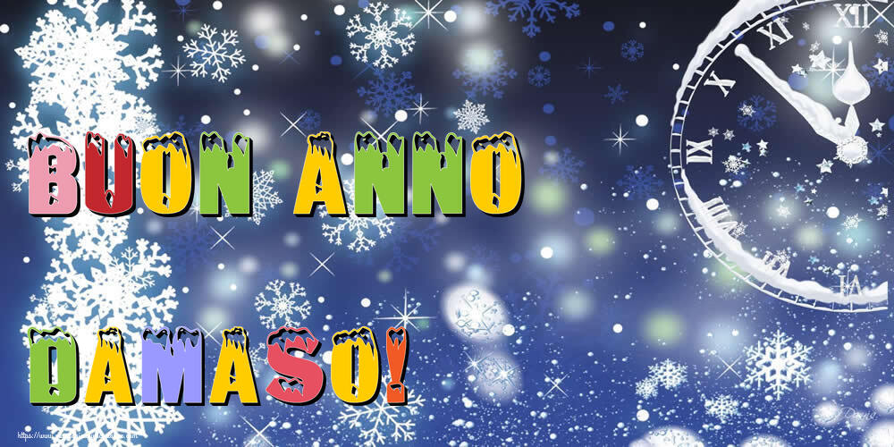  Cartoline di Buon Anno - Neve | Buon Anno Damaso!