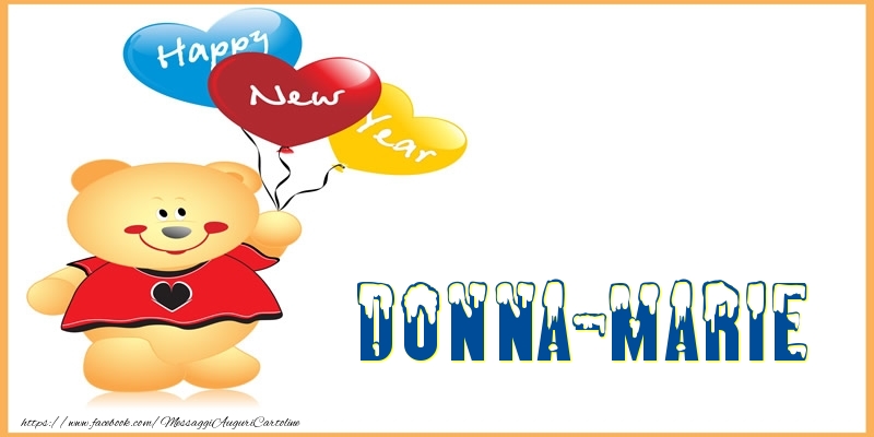 Cartoline di Buon Anno - Happy New Year Donna-Marie!