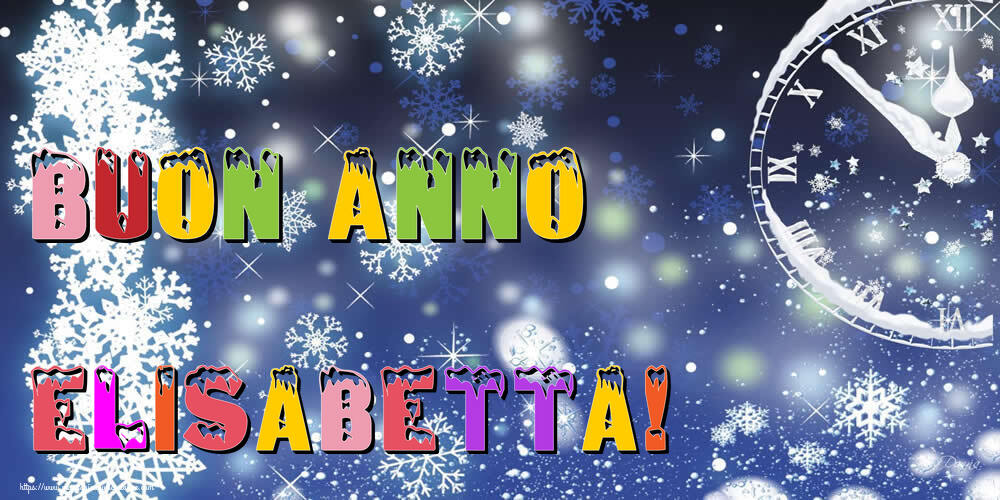  Cartoline di Buon Anno - Neve | Buon Anno Elisabetta!
