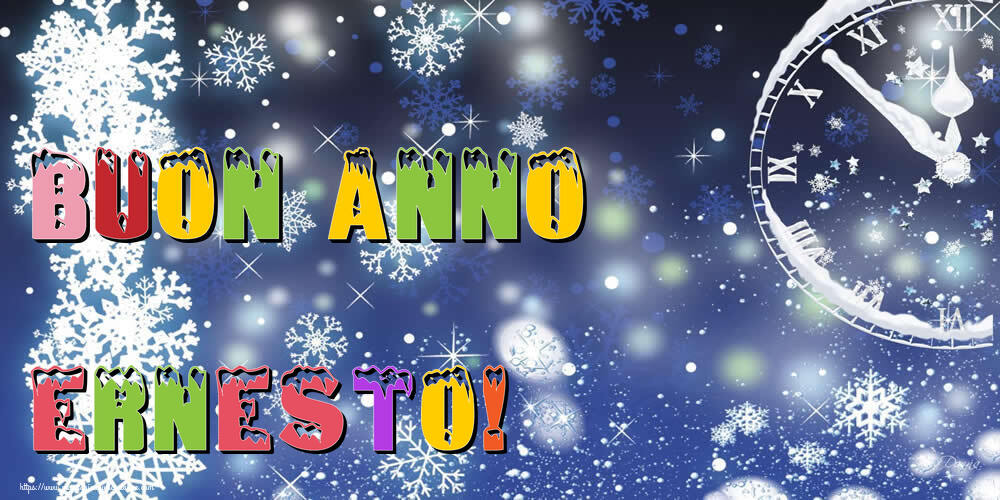  Cartoline di Buon Anno - Neve | Buon Anno Ernesto!