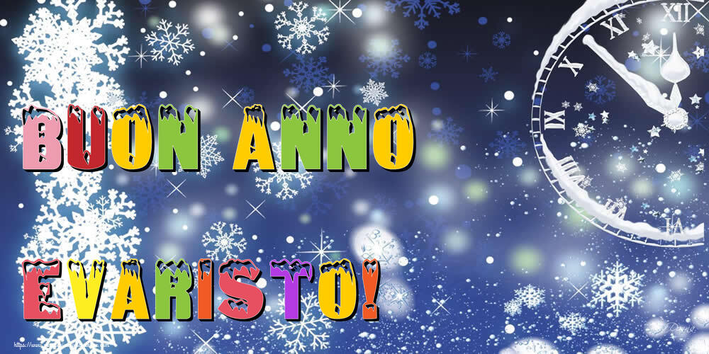 Cartoline di Buon Anno - Neve | Buon Anno Evaristo!