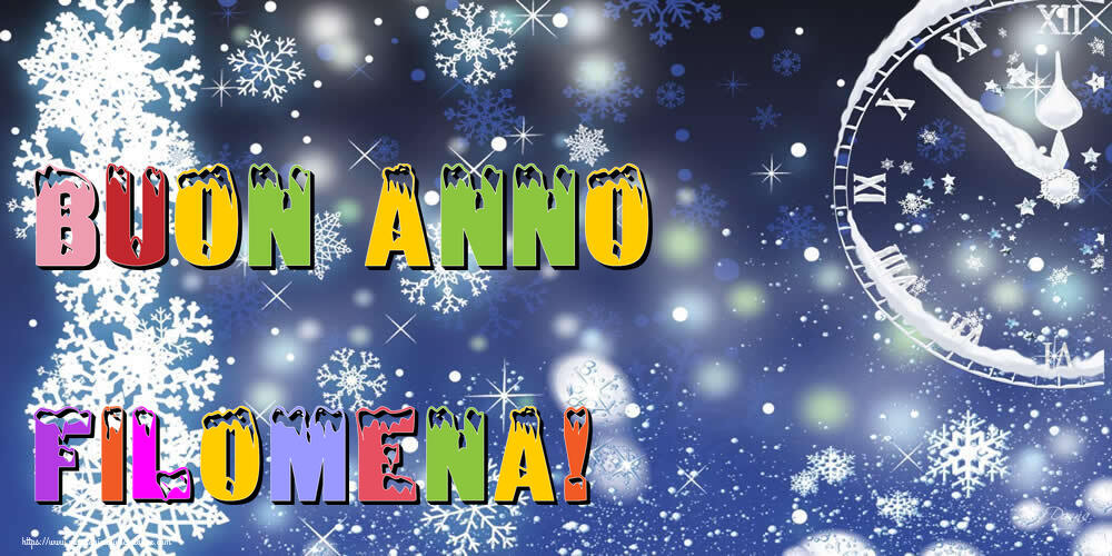 Cartoline di Buon Anno - Neve | Buon Anno Filomena!