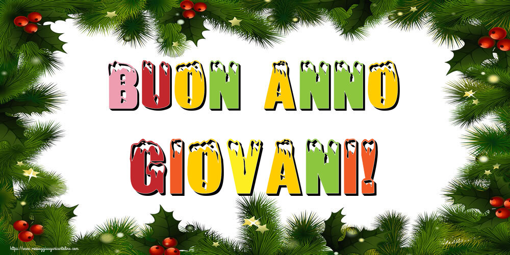 Cartoline di Buon Anno - Albero Di Natale & Palle Di Natale | Buon Anno Giovani!