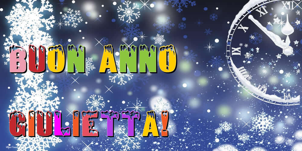  Cartoline di Buon Anno - Neve | Buon Anno Giulietta!