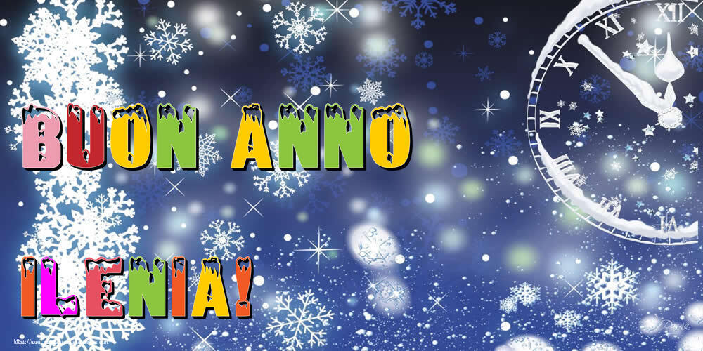  Cartoline di Buon Anno - Neve | Buon Anno Ilenia!
