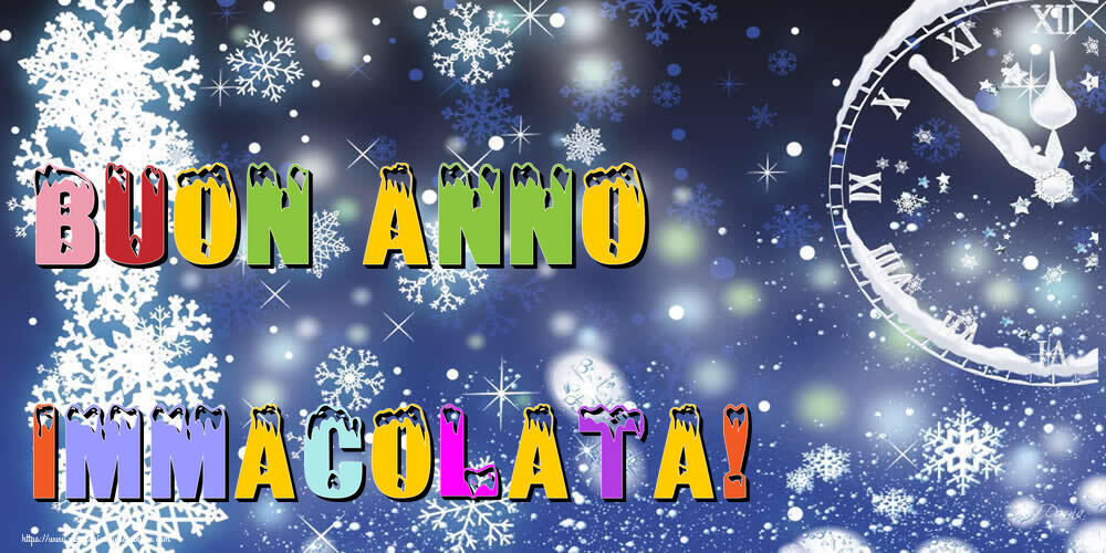  Cartoline di Buon Anno - Neve | Buon Anno Immacolata!