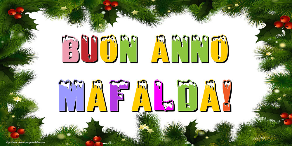 Cartoline di Buon Anno - Buon Anno Mafalda!
