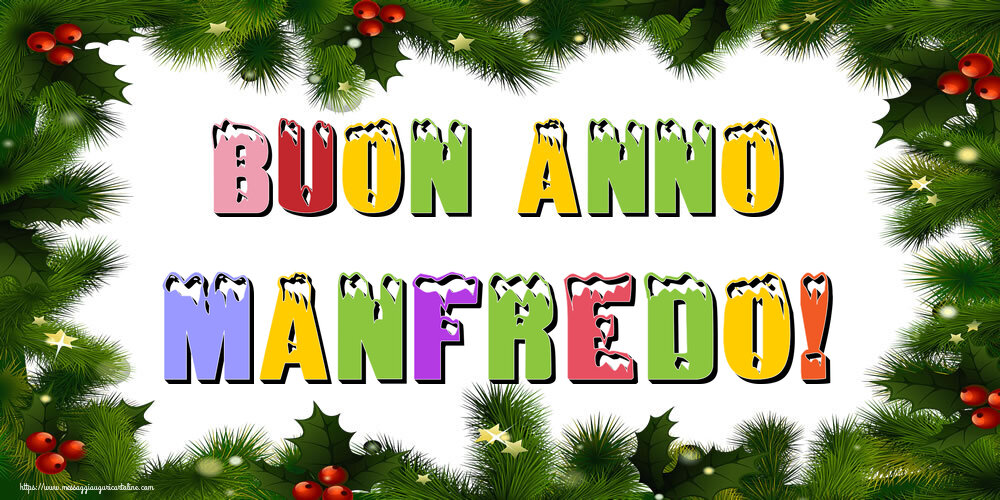 Cartoline di Buon Anno - Albero Di Natale & Palle Di Natale | Buon Anno Manfredo!