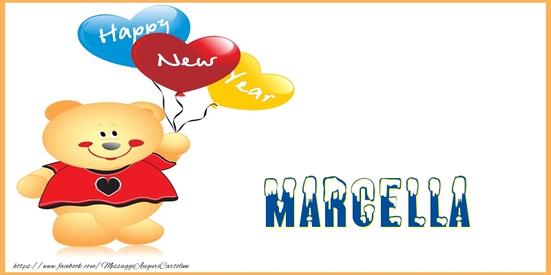 Cartoline di Buon Anno - Happy New Year Marcella!