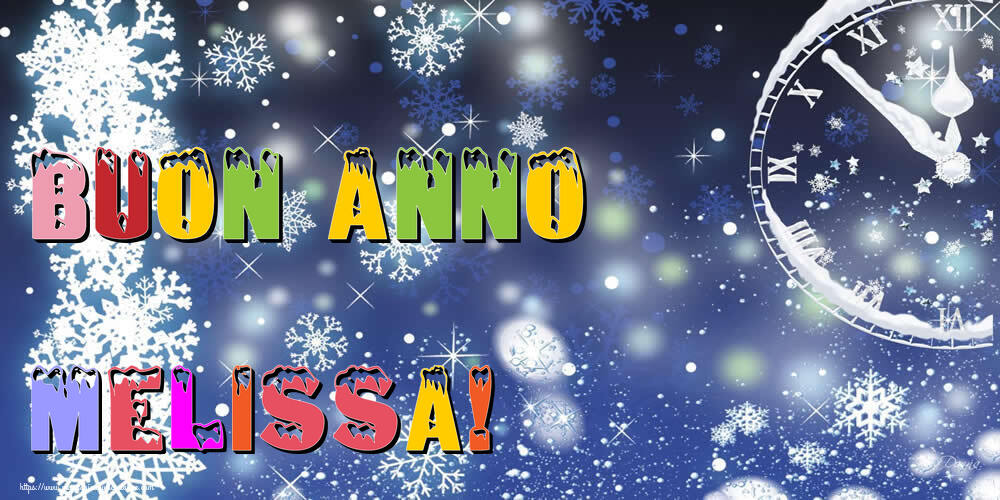  Cartoline di Buon Anno - Neve | Buon Anno Melissa!