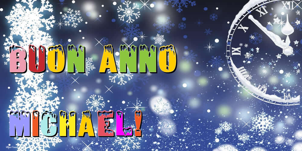 Cartoline di Buon Anno - Neve | Buon Anno Michael!