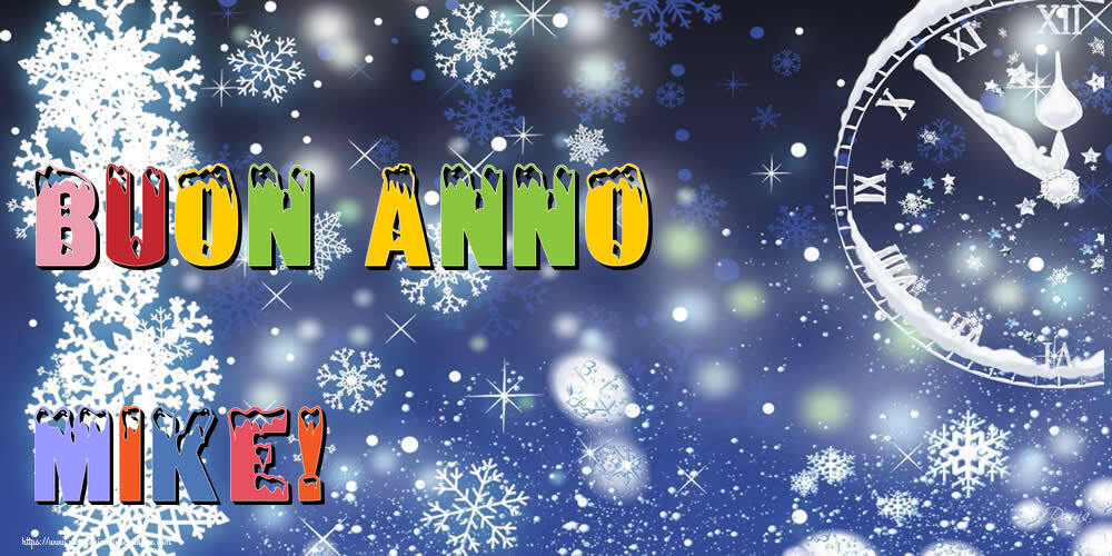 Cartoline di Buon Anno - Neve | Buon Anno Mike!