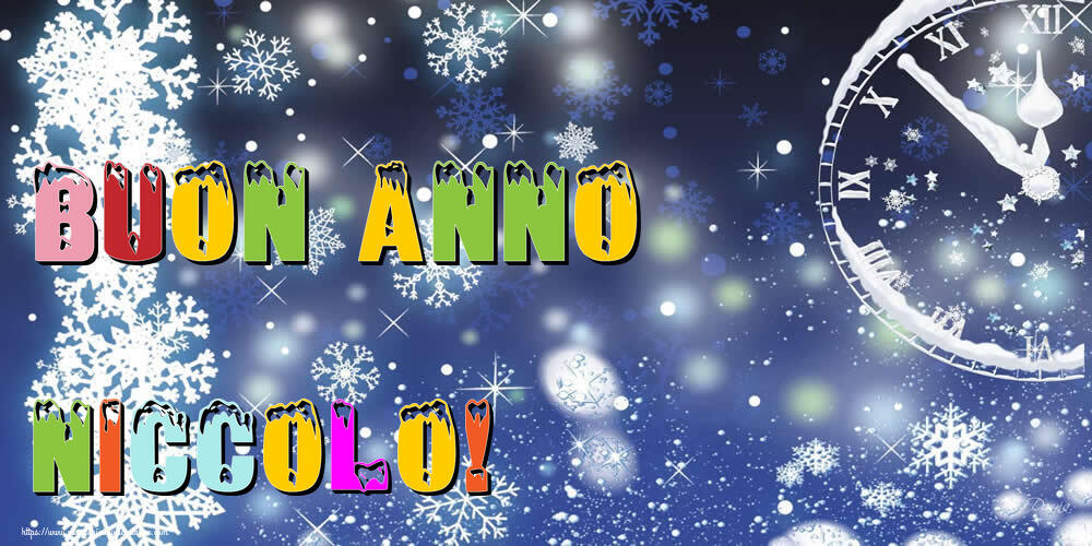  Cartoline di Buon Anno - Neve | Buon Anno Niccolo!