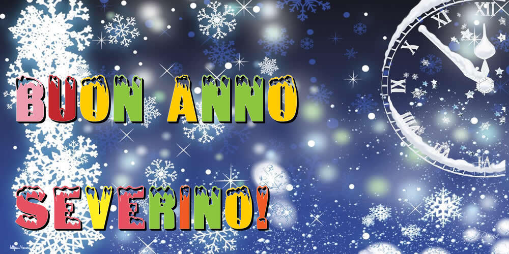  Cartoline di Buon Anno - Neve | Buon Anno Severino!