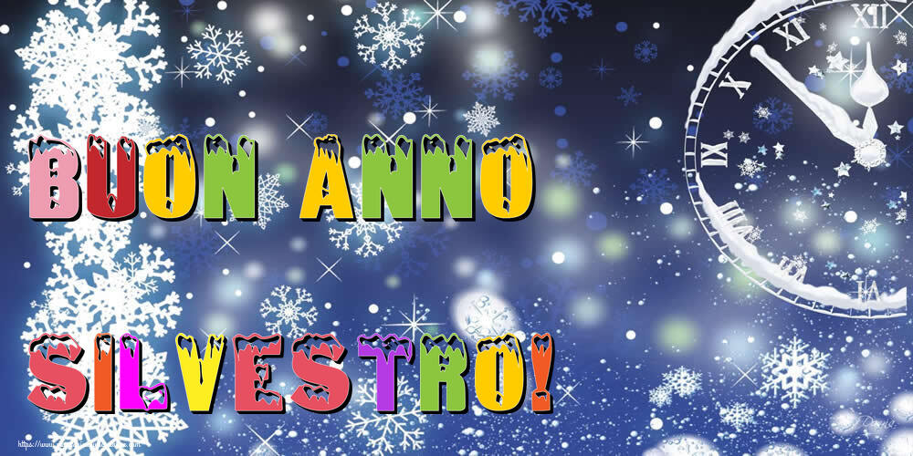Cartoline di Buon Anno - Neve | Buon Anno Silvestro!