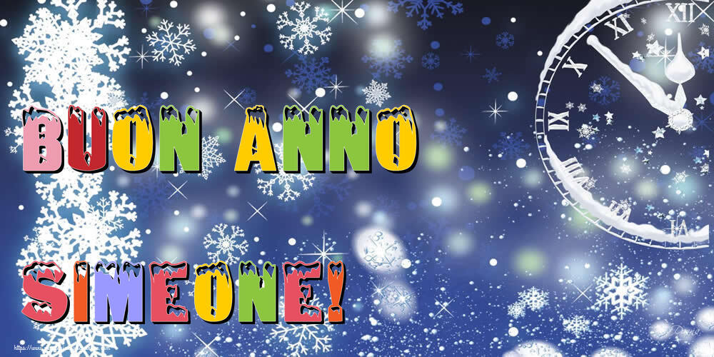  Cartoline di Buon Anno - Neve | Buon Anno Simeone!
