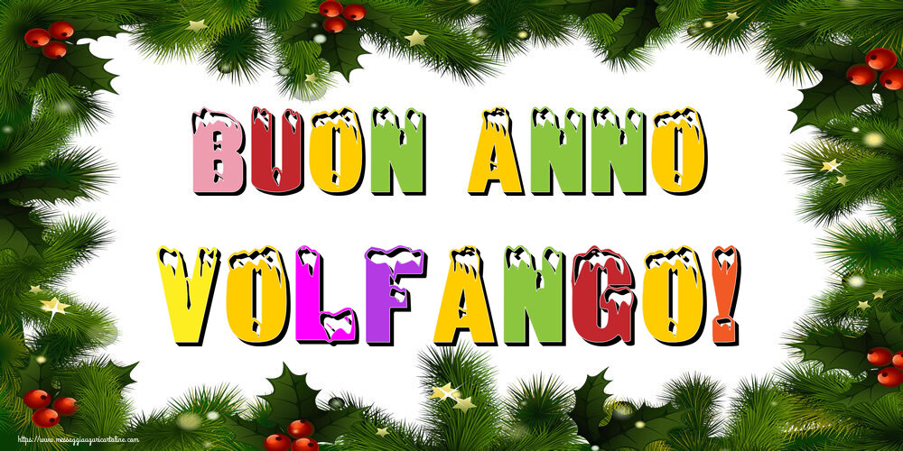  Cartoline di Buon Anno - Albero Di Natale & Palle Di Natale | Buon Anno Volfango!