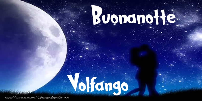 Cartoline di buonanotte - Luna | Buonanotte Volfango!